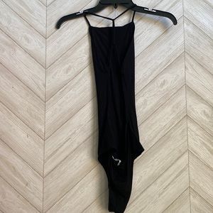NEW Reformation black bodysuit XS